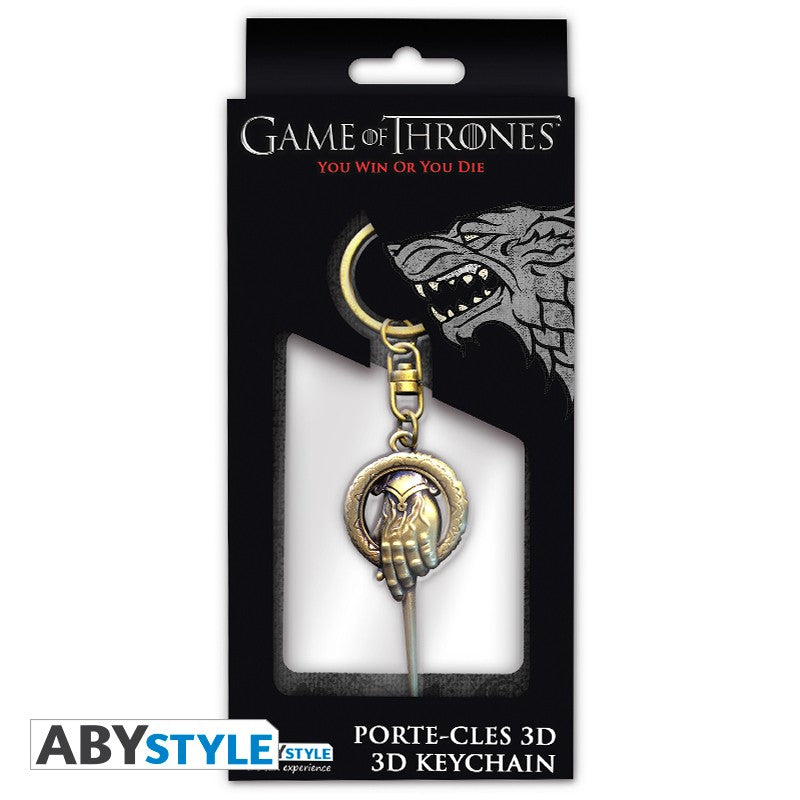 GAME OF THRONES - Porte-clés 3D "Main du roi"