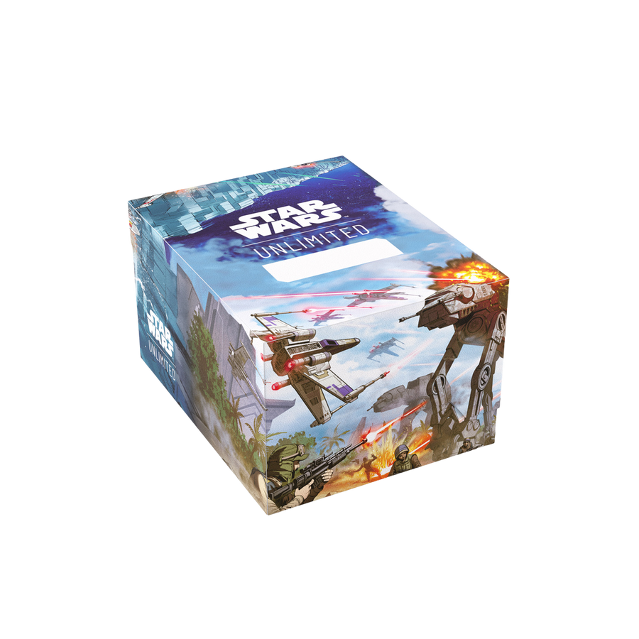 GameGenic / Star Wars Unlimited - Deck box soft crate twin suns Battle of Scarif