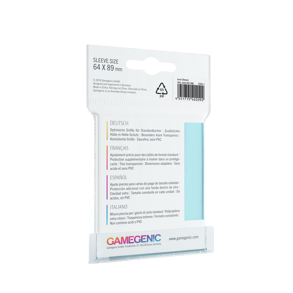 GameGenic - Inner sleeves standard (64x89mm)
