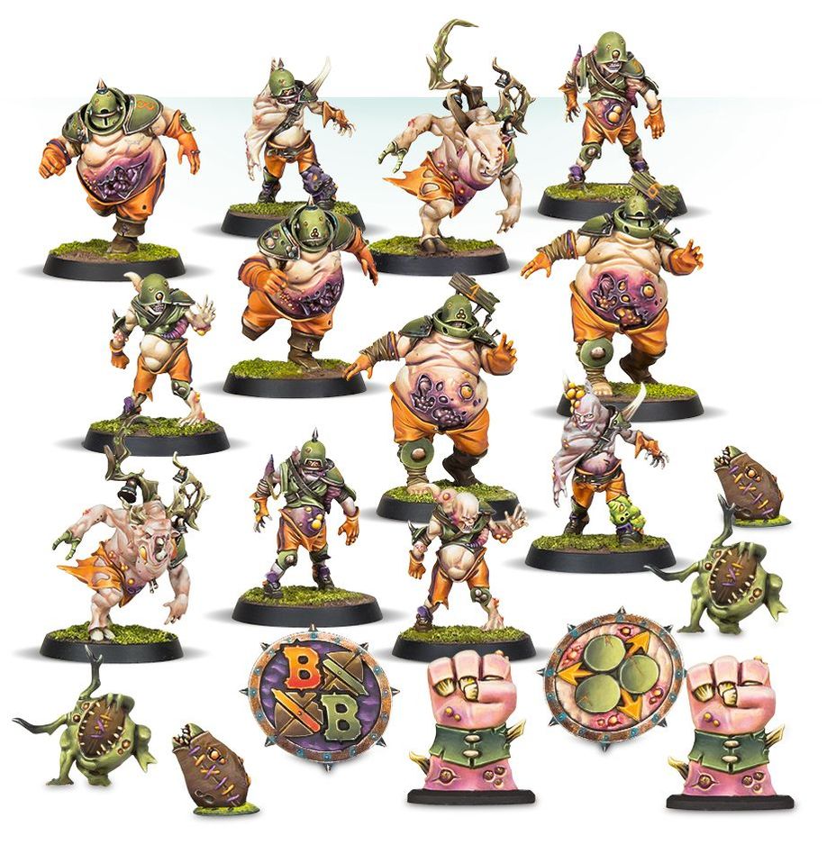 Warhammer : Blood Bowl - Nurgle’s Rotters - Nurgle Blood Bowl Team
