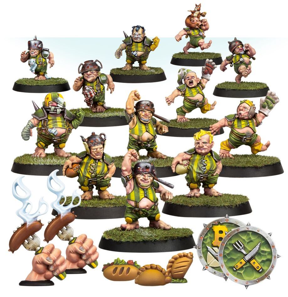 Warhammer : Blood Bowl - Équipe de Blood Bowl de Halflings: Greenfield Grasshuggers
