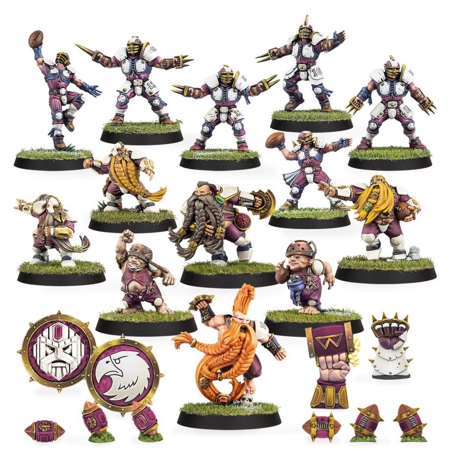 Warhammer : Blood Bowl - Équipe de Blood Bowl de l'Alliance du Vieux Monde – Middenheim Maulers