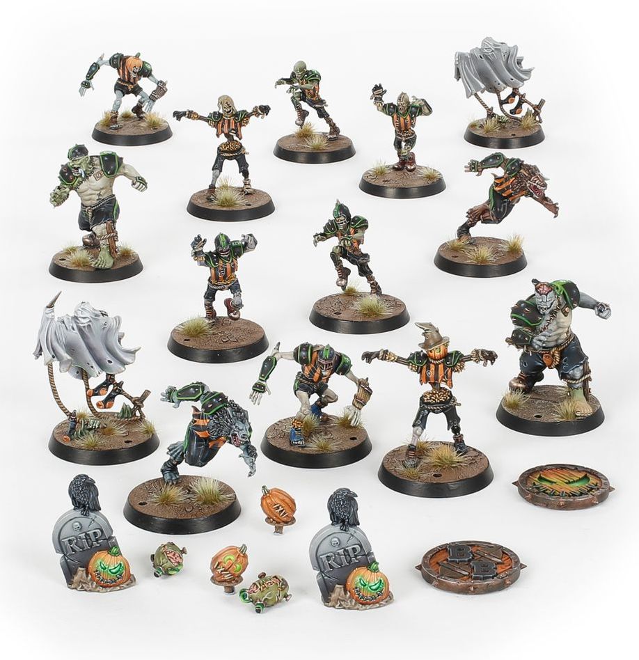 Warhammer : Blood Bowl - Équipe de Blood Bowl d'Horreurs Nécromantiques: les Wolfenburg Crypt-Stealers