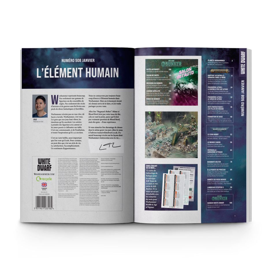 Warhammer - White Dwarf : numero 508 (français)