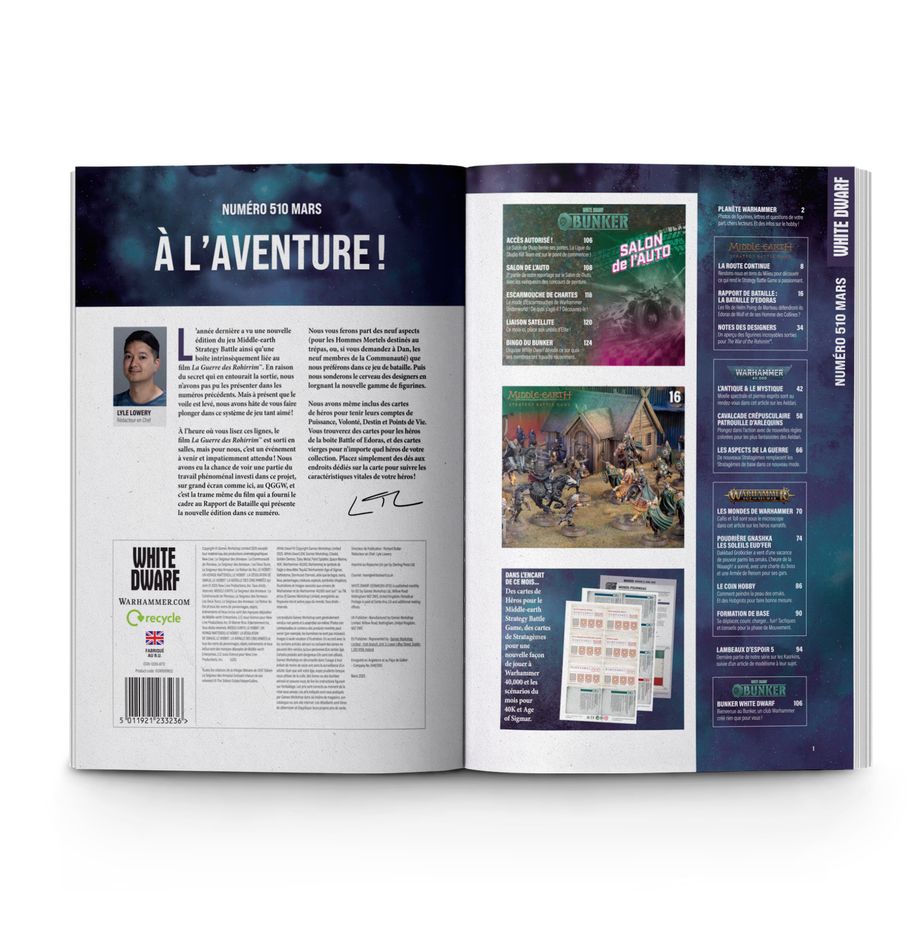 Warhammer - White Dwarf : numero 510 (français)