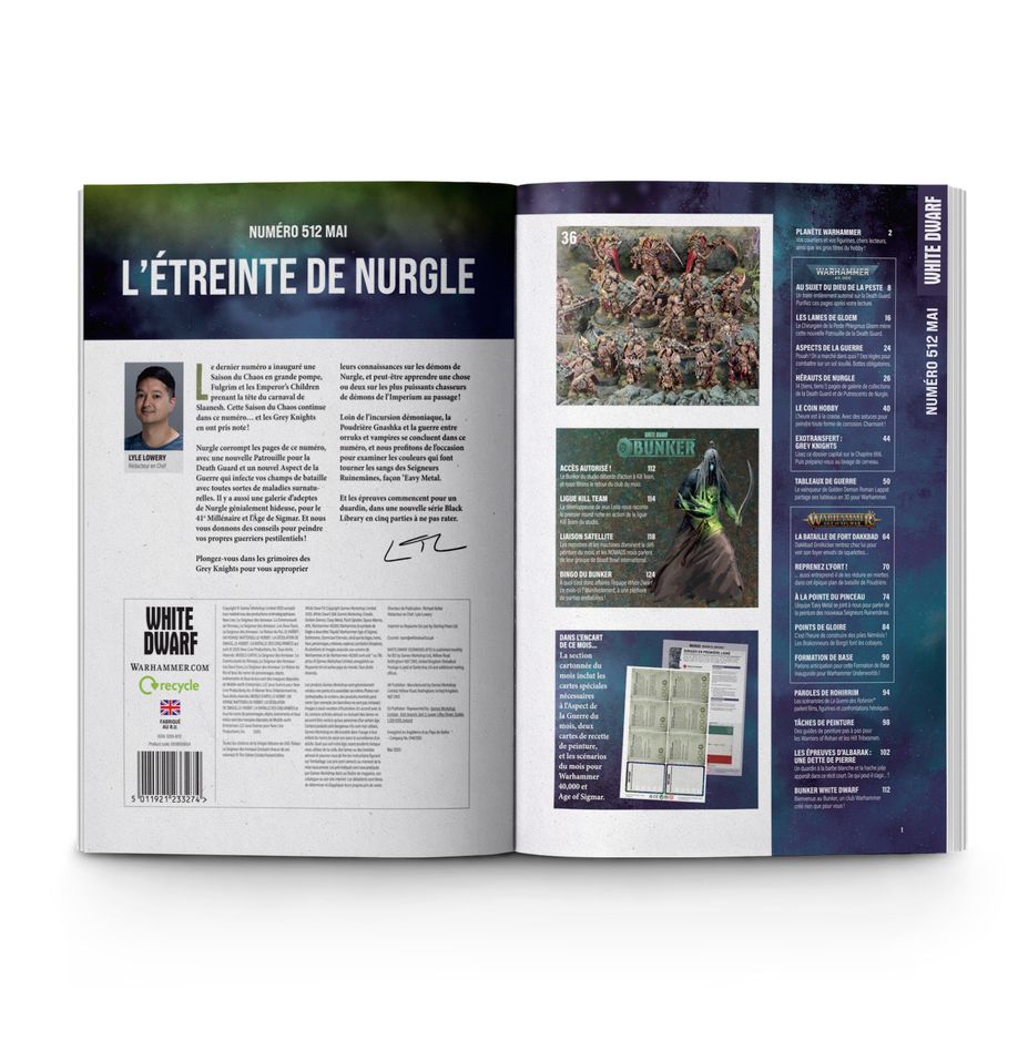 Warhammer - White Dwarf : numero 512 (français)
