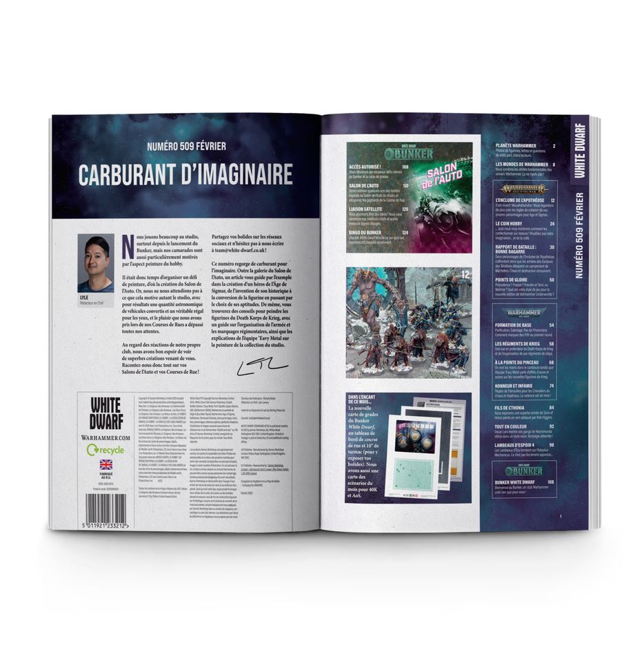 Warhammer - White Dwarf : numero 509 (français)
