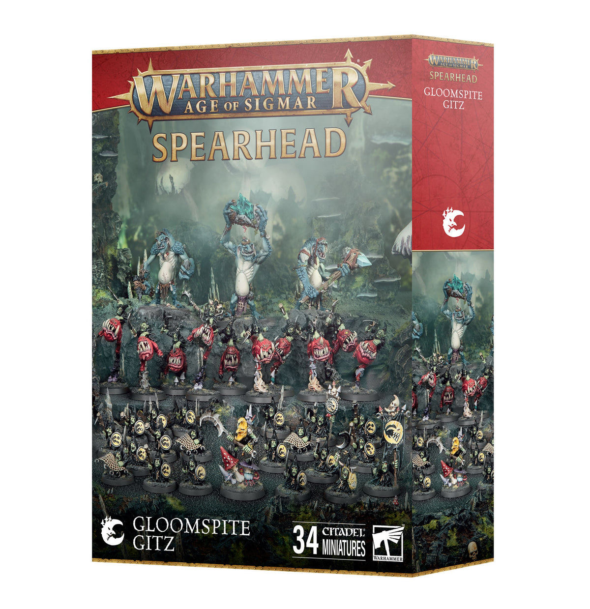 Warhammer Age of Sigmar - Spearhead : Gloomspite Gitz / Fer de lance : Vils du Fielobscur