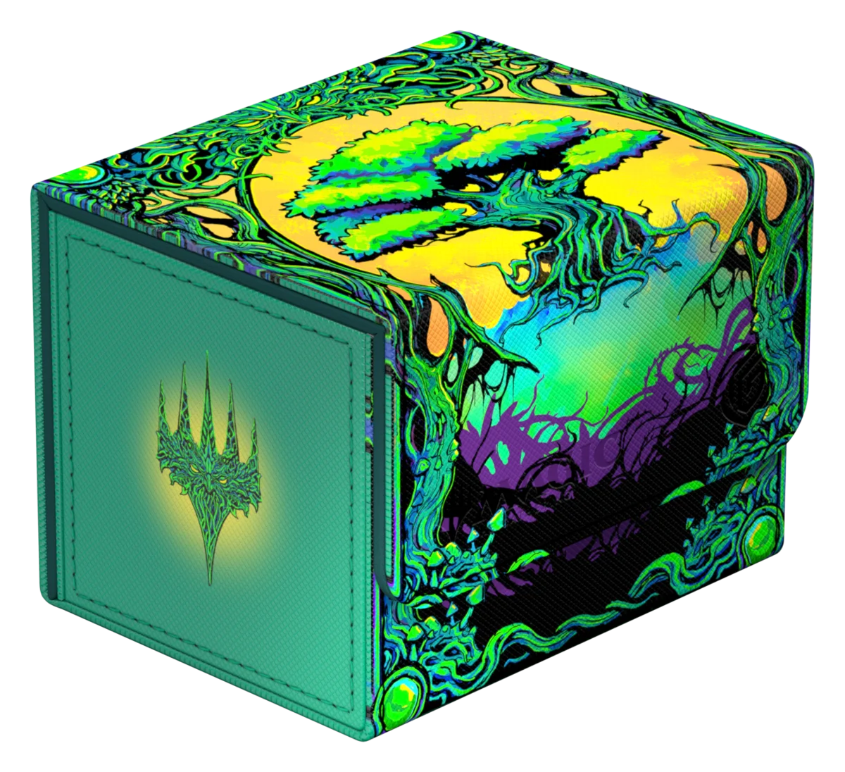 Ultimate Guard Sidewinder 100+ Xenoskin Magic: The Gathering "Mana Token" – Forest
