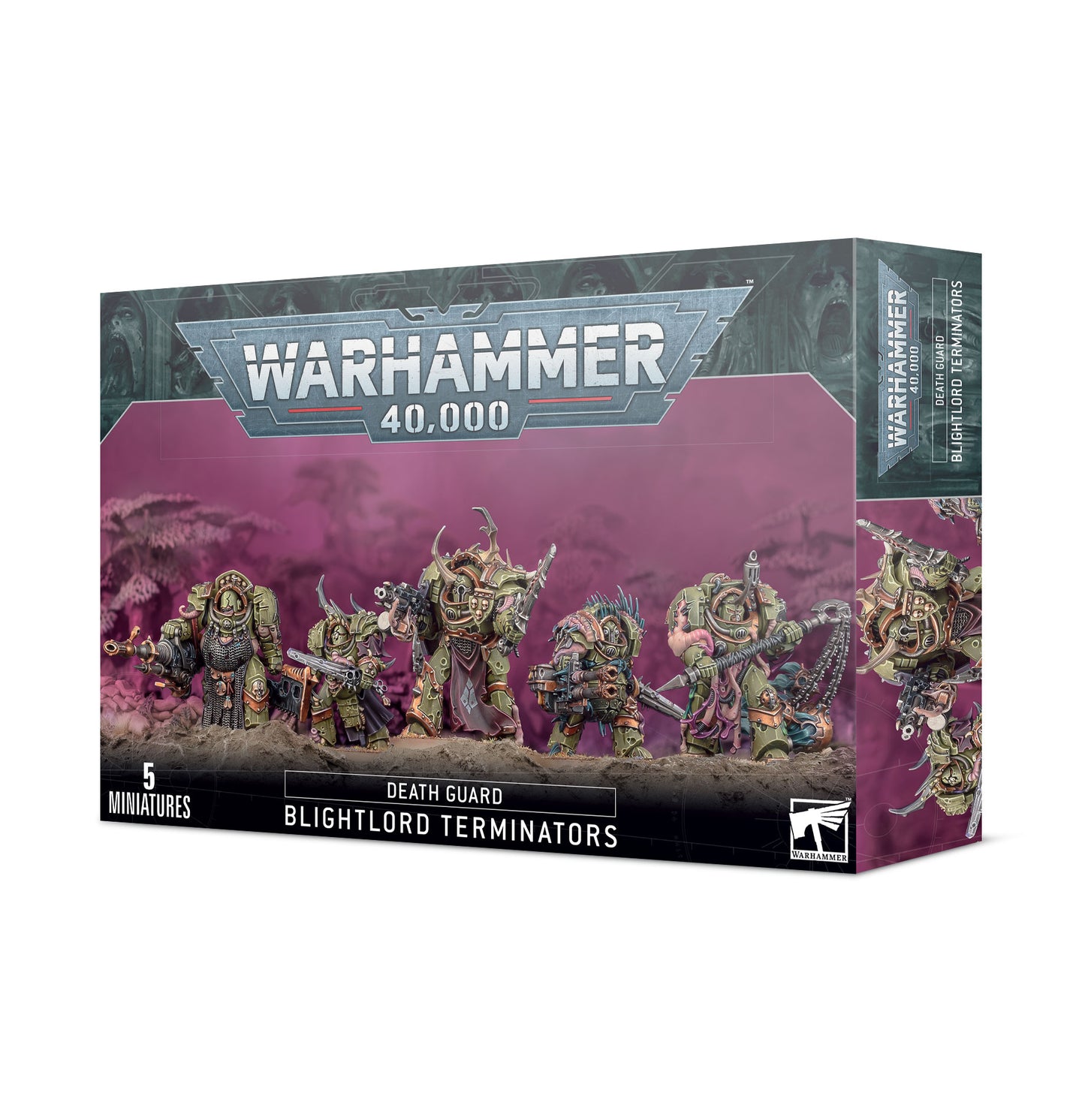 Warhammer 40k - DEATH GUARD: TERMINATORS ROUILLARDUES
