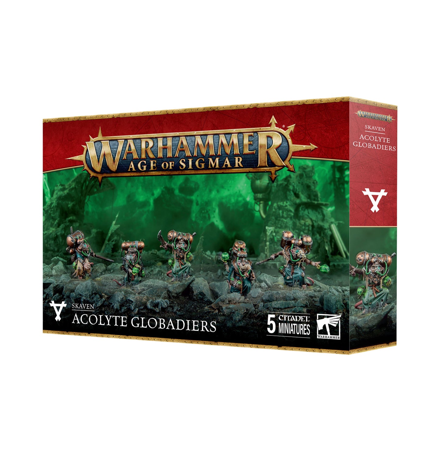 warhammer age of sigmar Skaven Acolyte Globadiers
