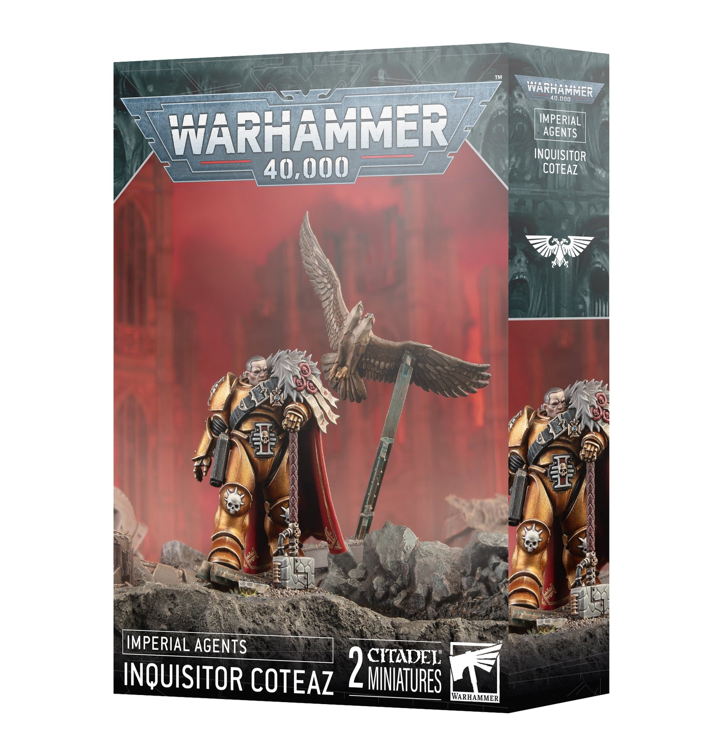 Warhammer 40k -Imperial agents inquisitor coteaz