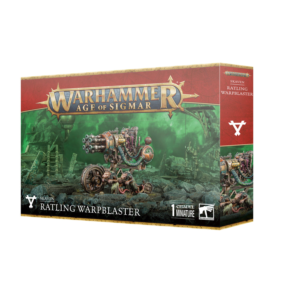 warhammer age of sigmar : Skaven Ratling Warpblaster