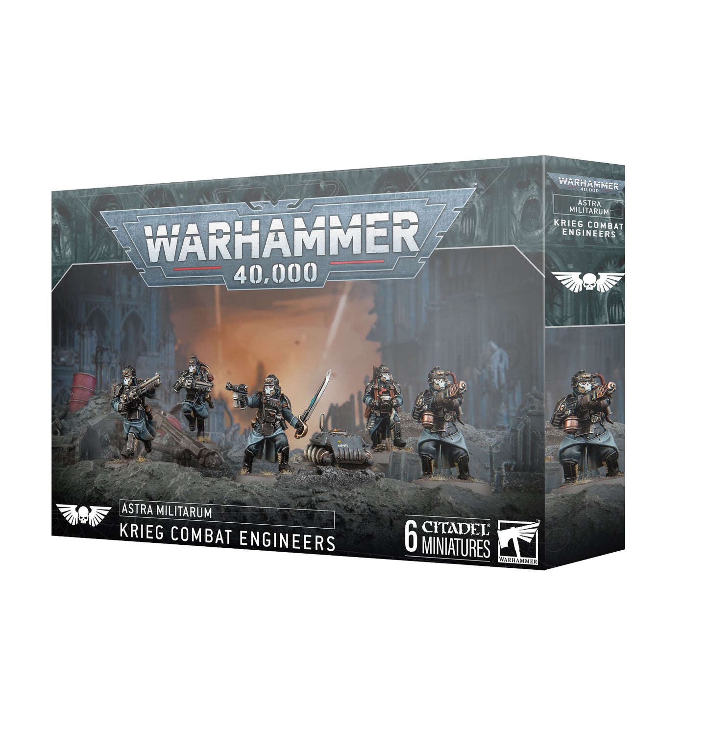 Warhammer 40k -Astra Militarum Krieg combat Engineers