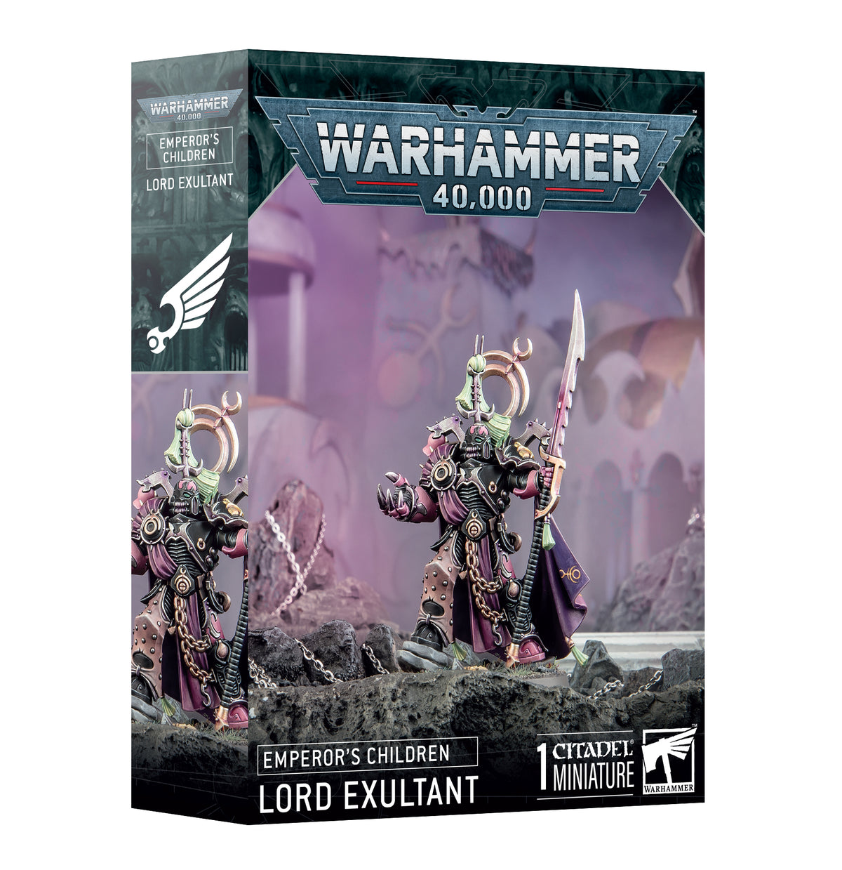 Warhammer 40k - Emperor's children lord exultant