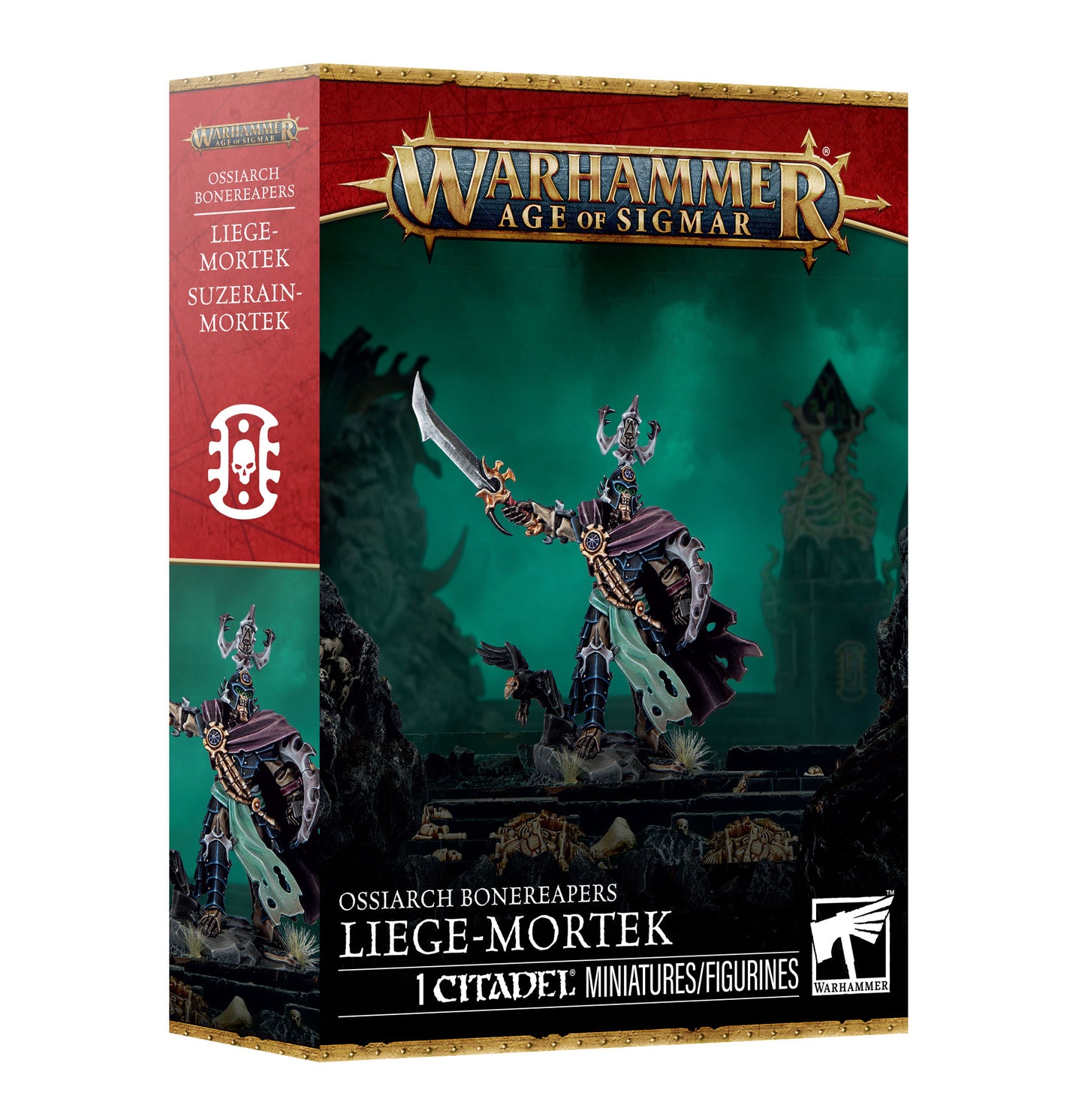 Warhammer Age of Sigmar - Ossiarch Bonereapers : Liege-Mortek / Suzerain-Mortek