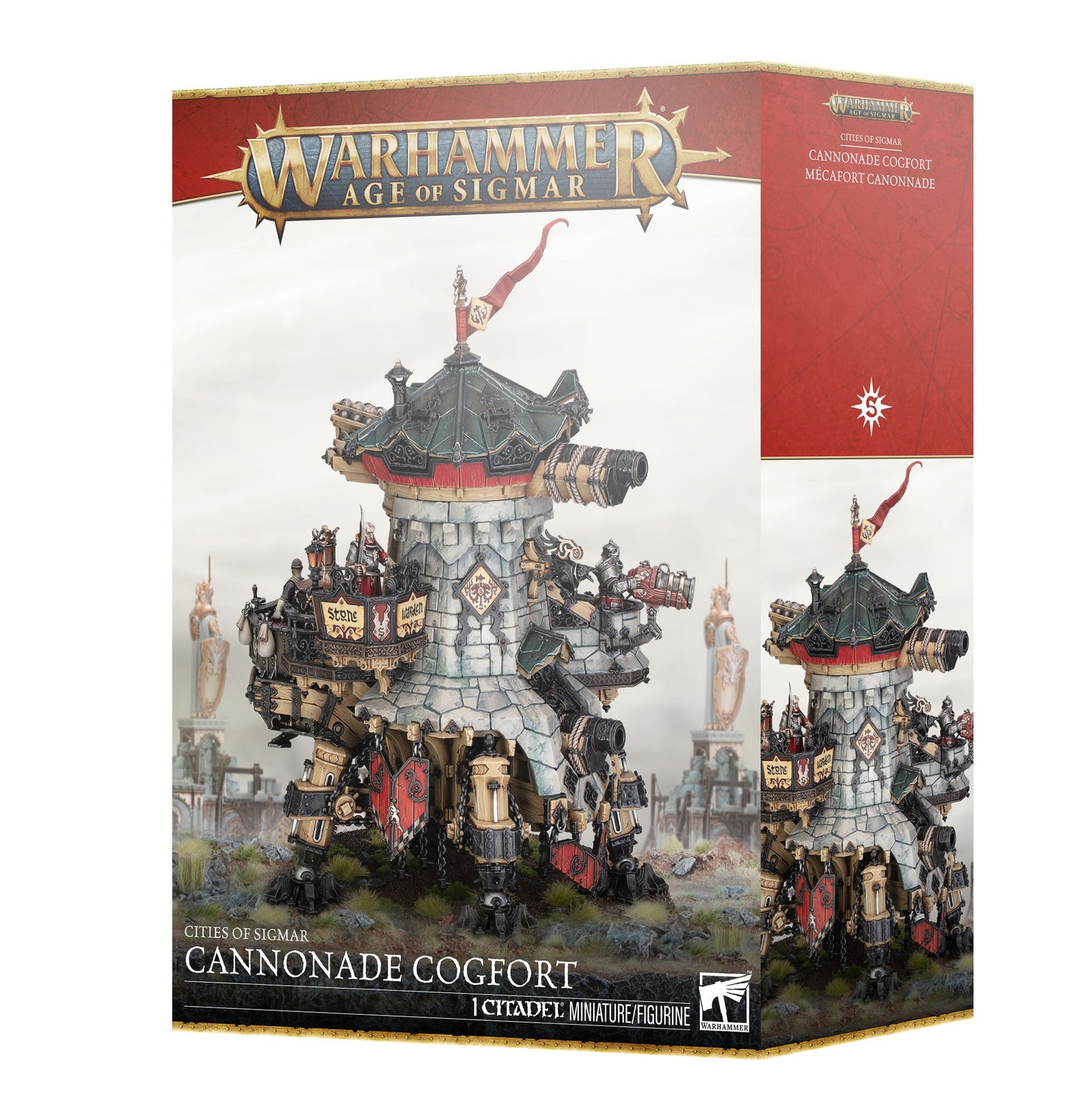 Warhammer Age of Sigmar - Spearhead - Cities of sigmar Cannonade Cogfort