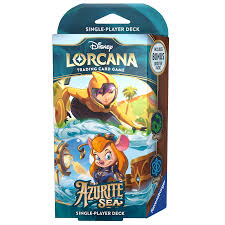 Lorcana - Chapter 6 : Azurite Sea - Starter deck Emerald/Sapphire Go Go Tomago/Gadget Hackwrench (English)