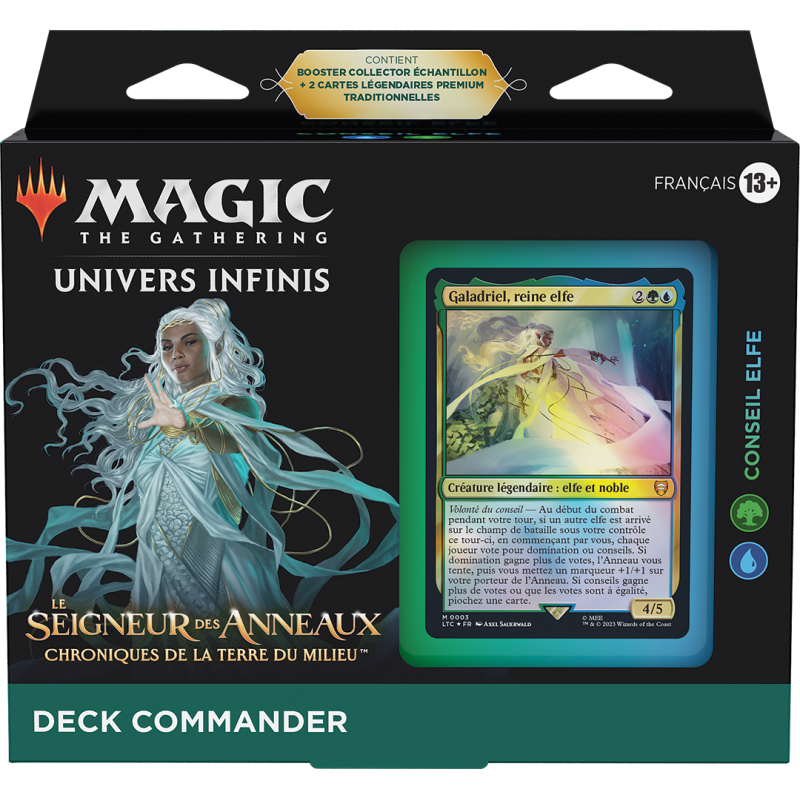 Magic the Gathering - Seigneur des Anneaux - Deck Commander : Conseil elfe (français)