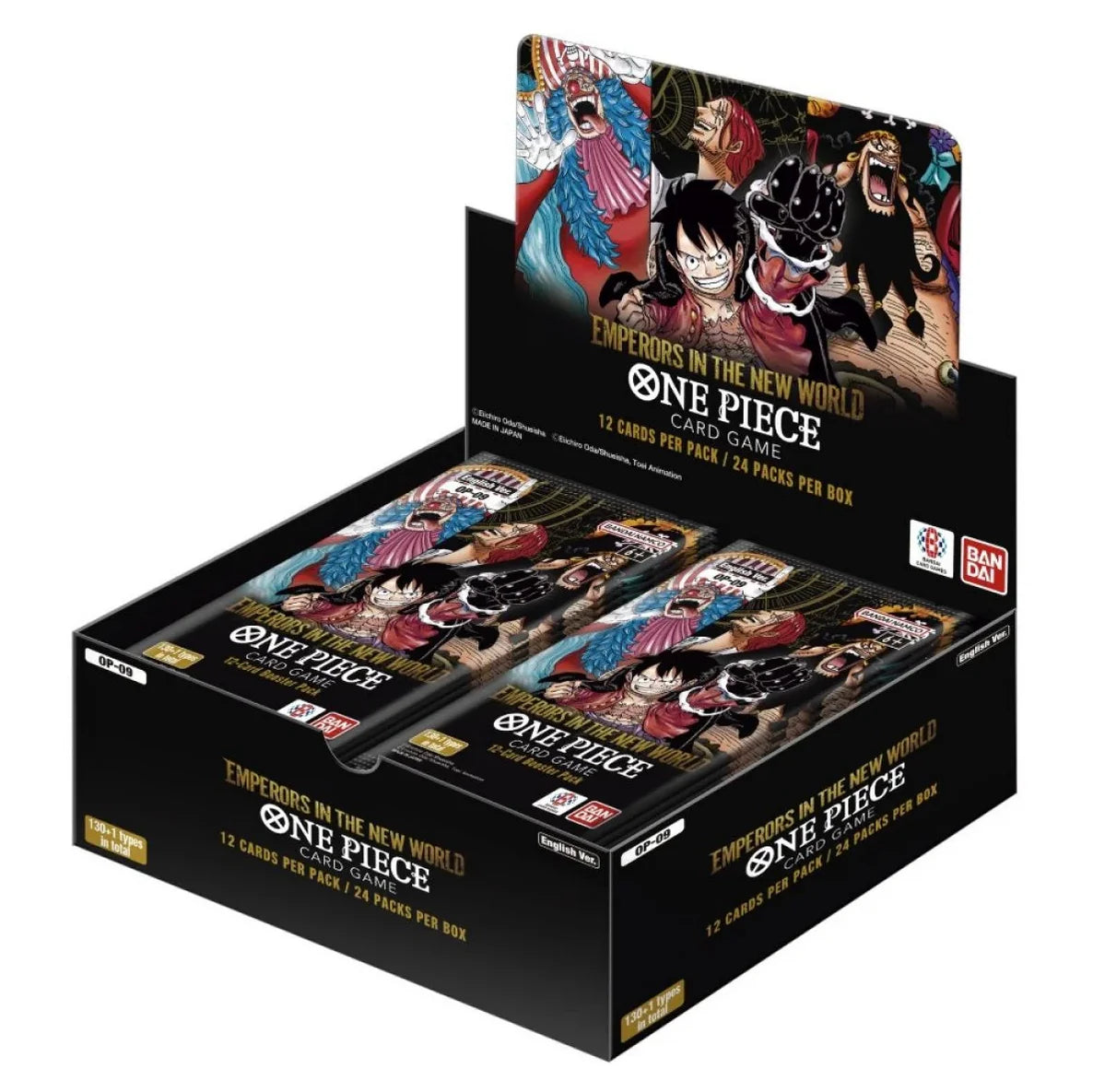 One Piece Card Game - OP09 Emperors in the new world - Display 24 boosters (English)