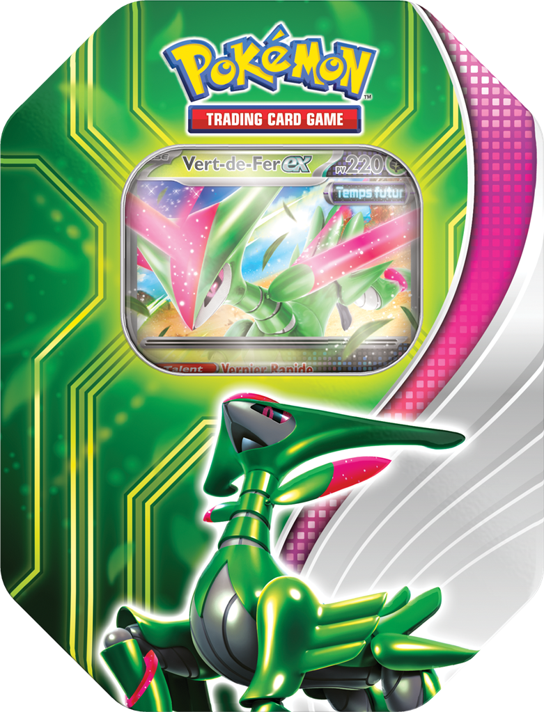 Pokémon - Tin box - Choc Paradoxe promo Vert-de-Fer ex (français)
