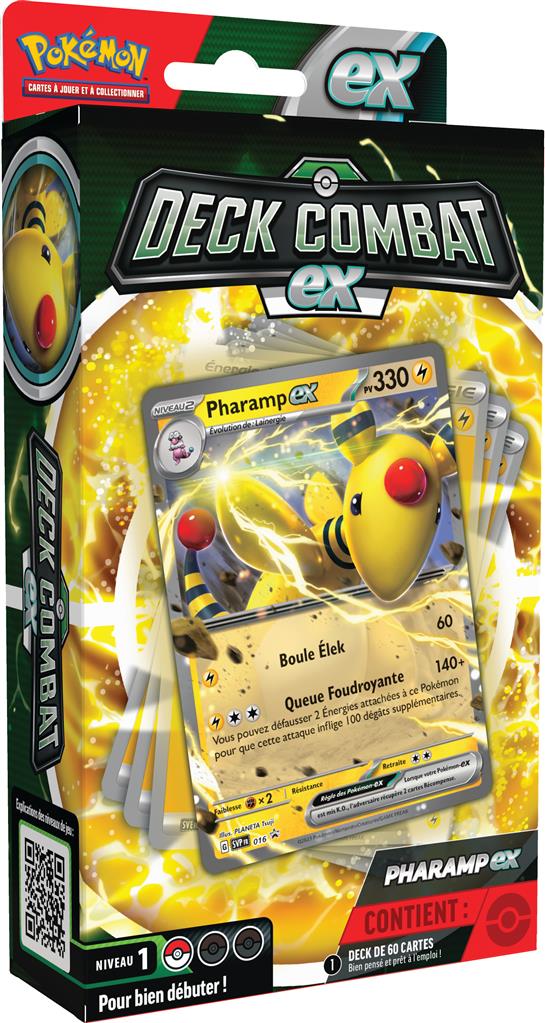 Pokémon - Deck Combat ex (niveau 1) : Pharamp ex (français)