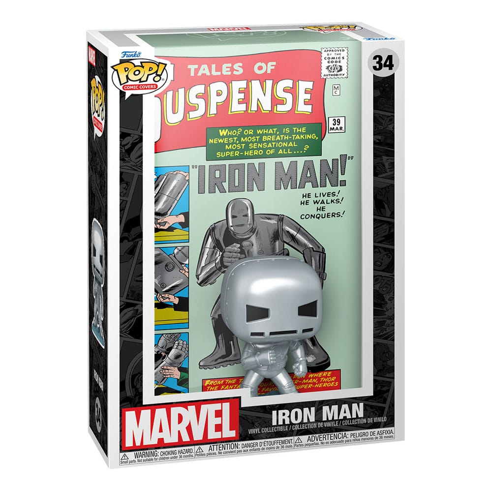 Marvel POP! Comic Cover Vinyl Figurine Tales of Suspense #39 9 cm