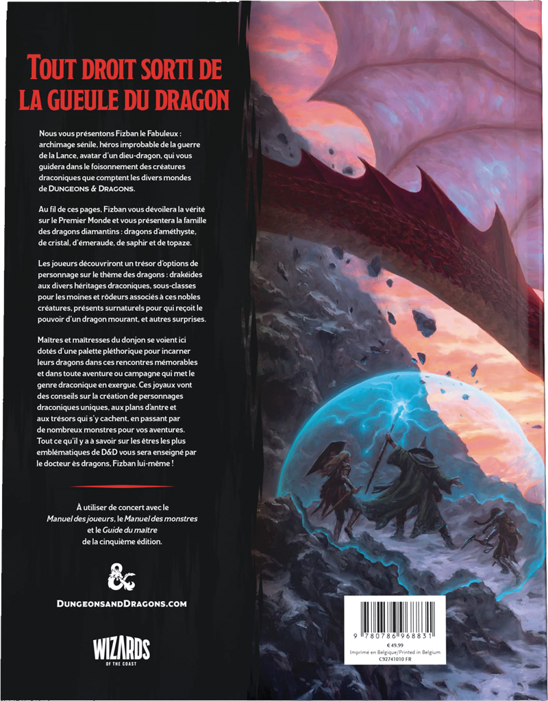 D&D5 : Le trésor draconique de Fizban