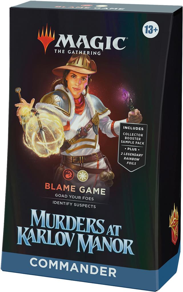Magic the Gathering - Murders at Karlov manor - Commander deck : Blame game (English)