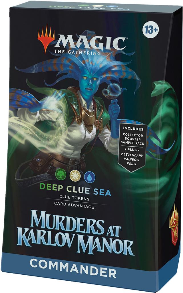 Magic the Gathering - Murders at Karlov manor - Commander deck : Deep clue sea (English)