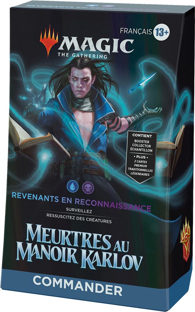 Magic the Gathering - Meutres au manoir Karlov - Commander deck : Revenants en reconnaissance (français)