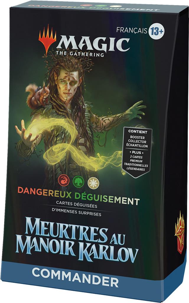 Magic the Gathering - Meutres au manoir Karlov - Commander deck : Dangereux déguisement (français)