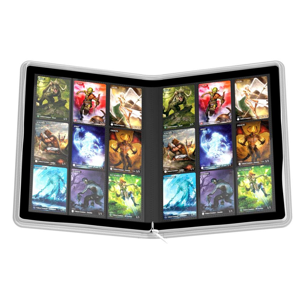 Ultimate Guard Zipfolio 360 - 18-Pocket XenoSkin Blanc