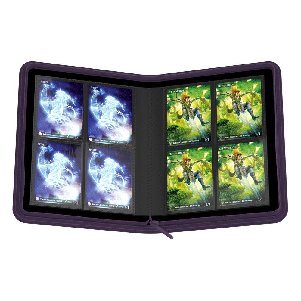 Ultimate Guard Zipfolio 160 - 8-Pocket XenoSkin Violet