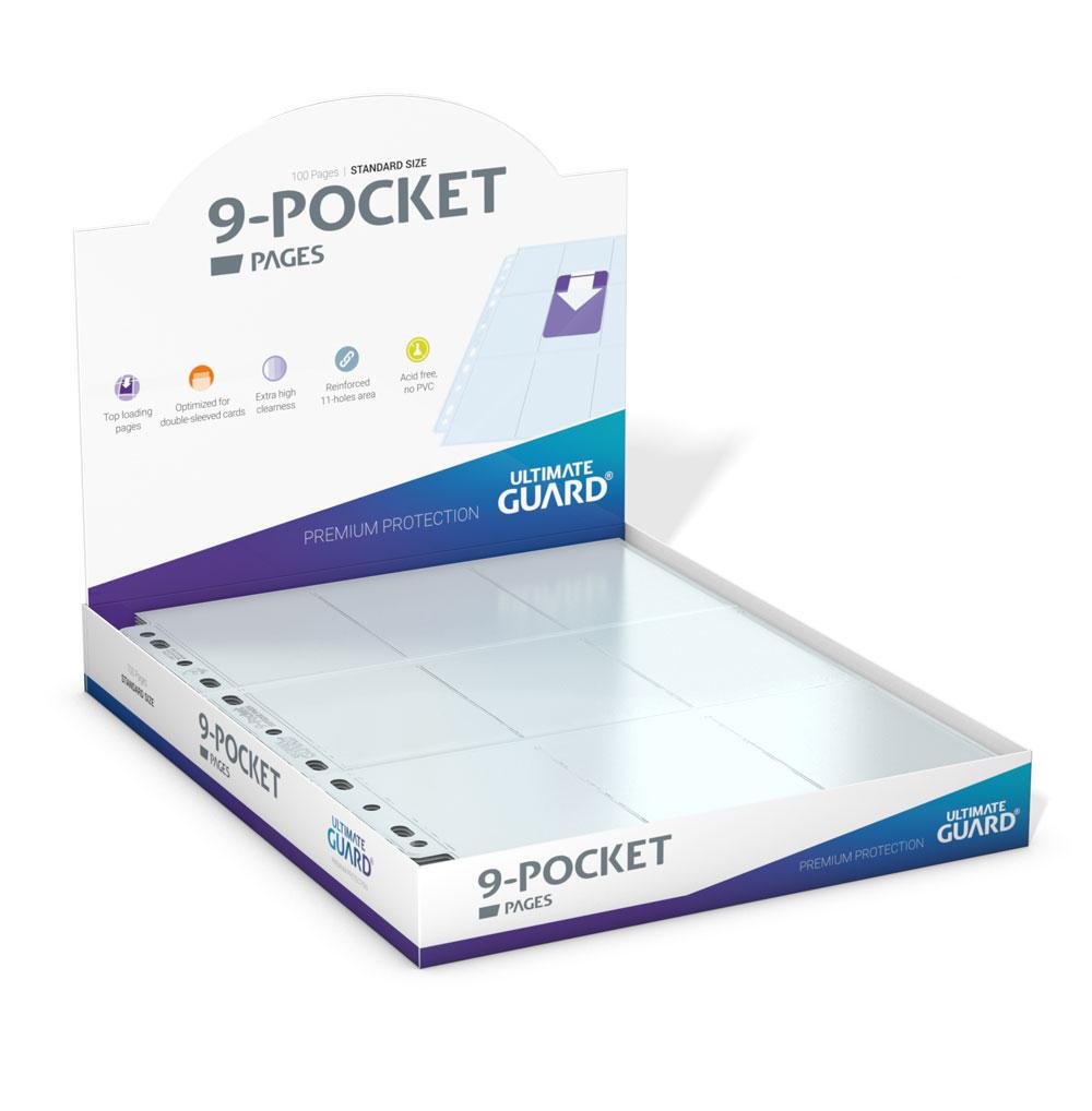 Ultimate Guard 9-Pocket Pages transparent (100)