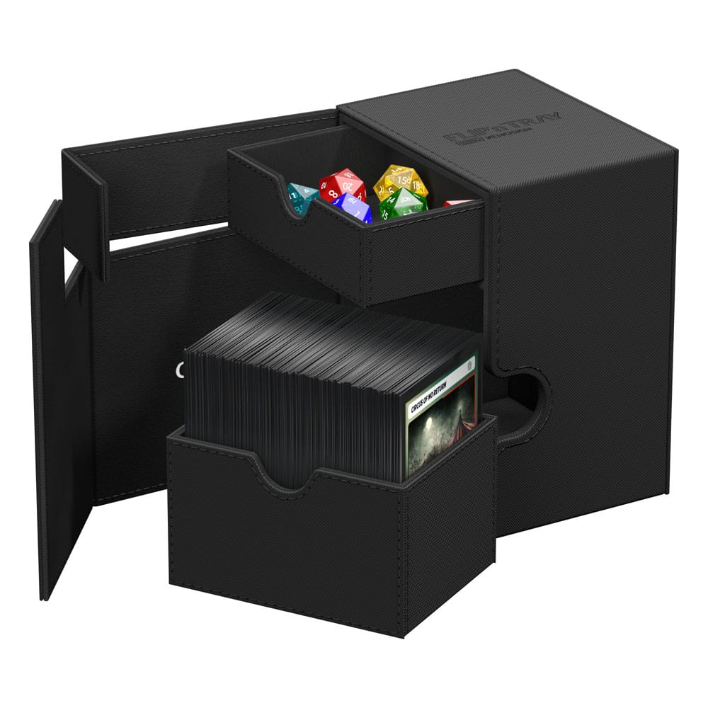 Ultimate Guard Flip`n`Tray 133+ XenoSkin Monocolor Noir