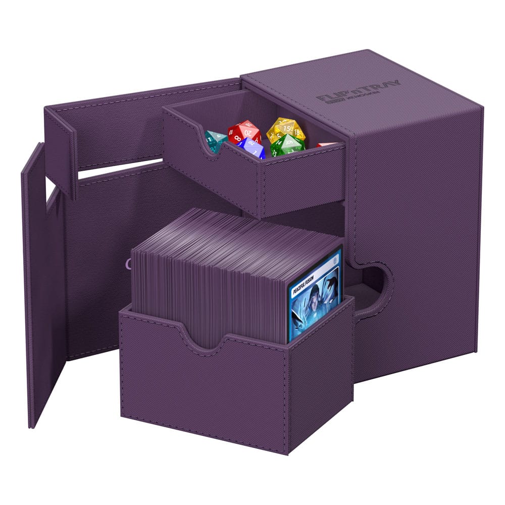 Ultimate Guard Flip`n`Tray 133+ XenoSkin Monocolor Violet