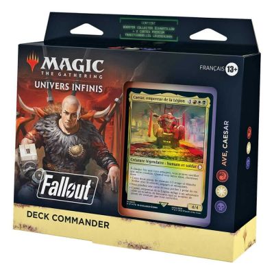 Magic the Gathering - Universes Beyond : Fallout - Deck commander Ave, Caesar (français)