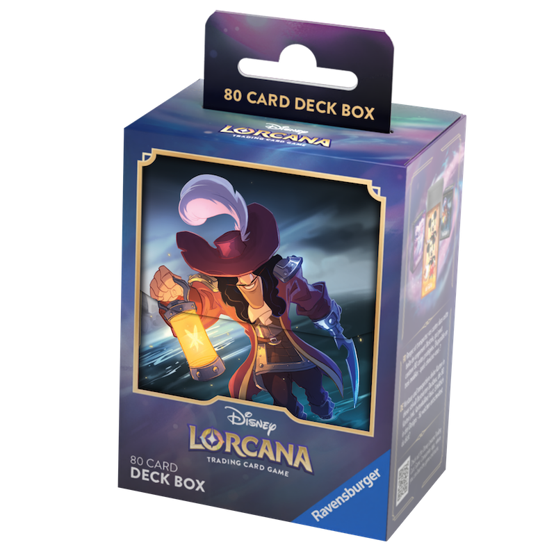 DISNEY - Lorcana - Boite à Deck - Capitaine Crochet - Vague 1