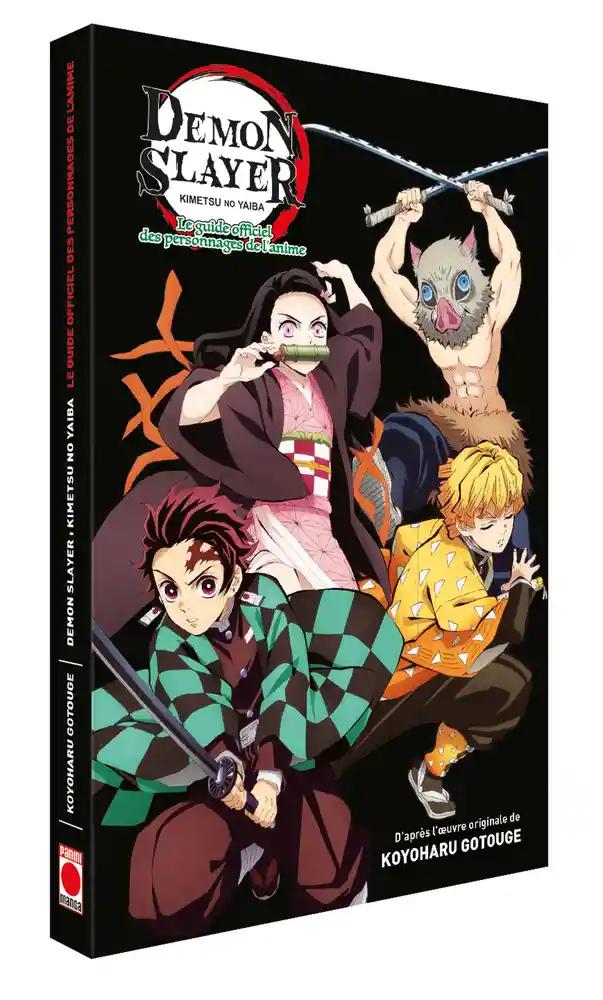 DEMON SLAYER - Le guide des personnages - 3 tomes - Coffret Collector