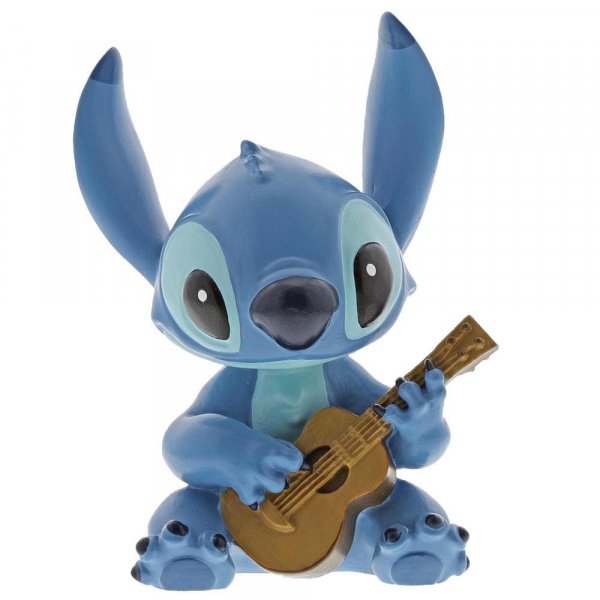DISNEY Showcase Collection - Stitch Guitar Figurine - 9cm