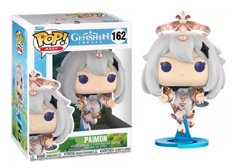 GENSHIN IMPACT - POP N° 162 - Paimon - Figurine Vinyl 9cm