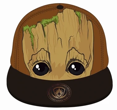 GUARDIANS OF THE GALAXY 2 - Casquette Snapback - Groot Head