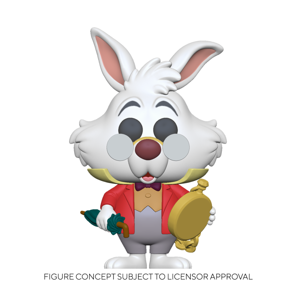 ALICE 70TH - POP N° 1062 - White Rabbit w/Watch