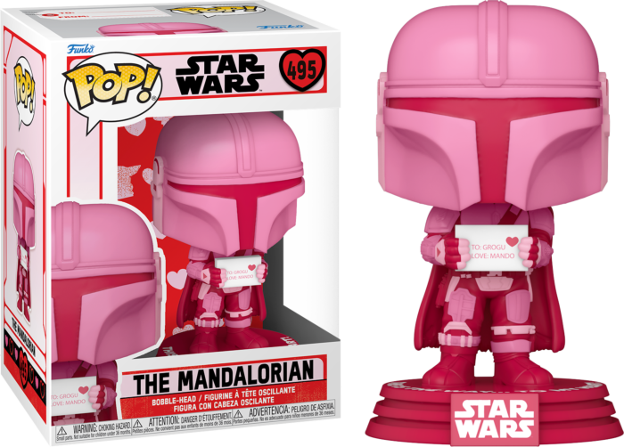 STAR WARS - POP N° 495 - Valentines - Mandalorian
