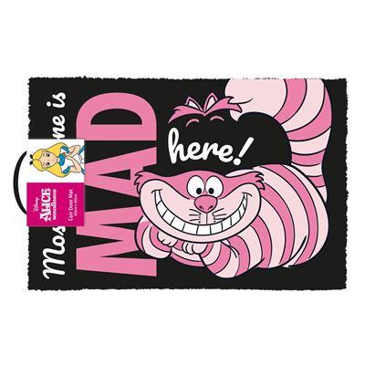 ALICE AU PAYS DES MERVEILLES - We're All mad here! - Paillasson