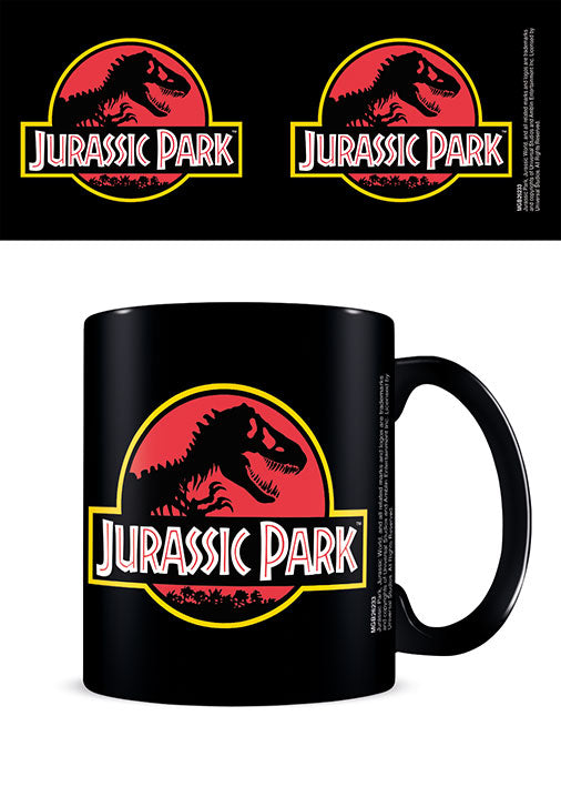 JURASSIC PARK - Logo - Mug Black Pod 315ml
