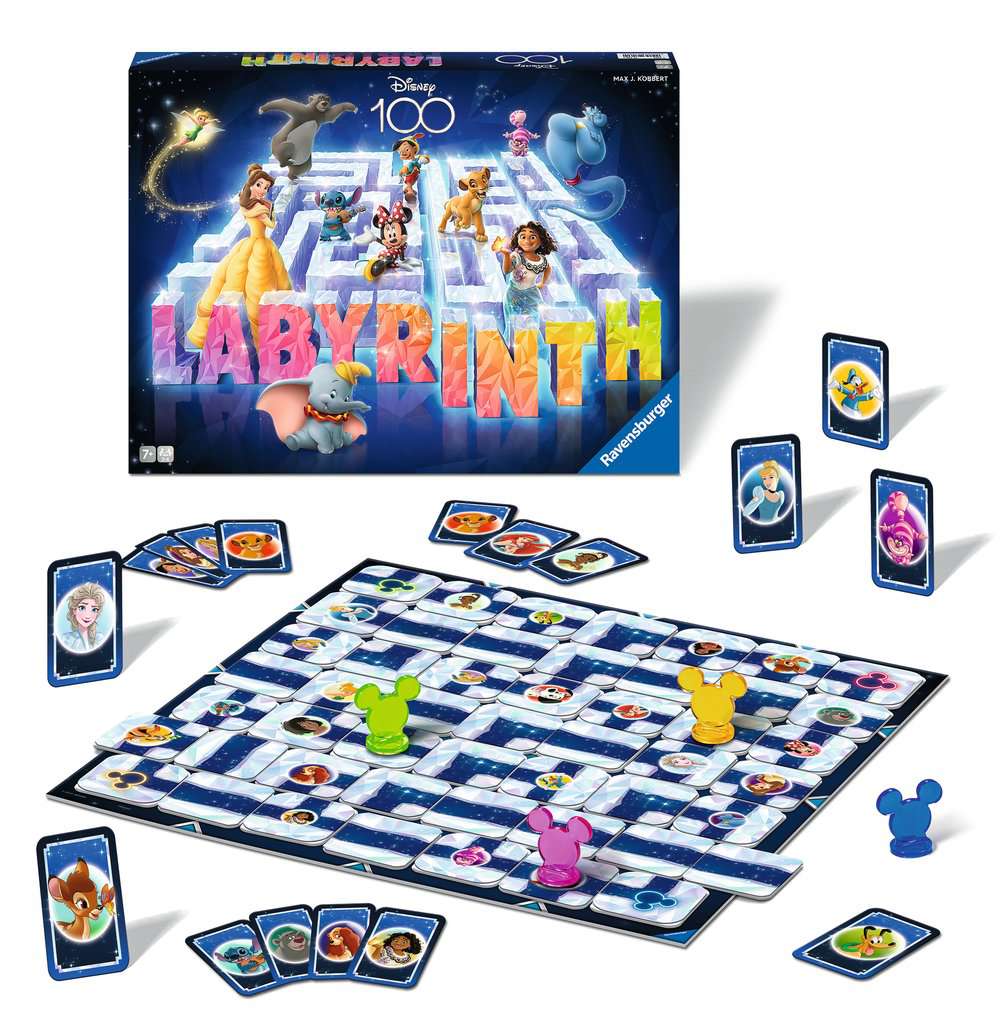 DISNEY 100EME ANNIVERSAIRE - Jeu de Plateau Labyrinth