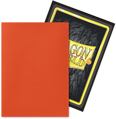 Dragon Shield - 100 Sleeves standard Dual Matte - Ember
