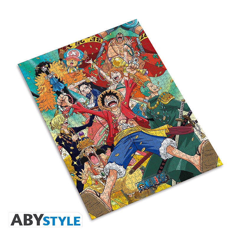 ONE PIECE - Puzzle 1000 pièces - Equipage de Luffy